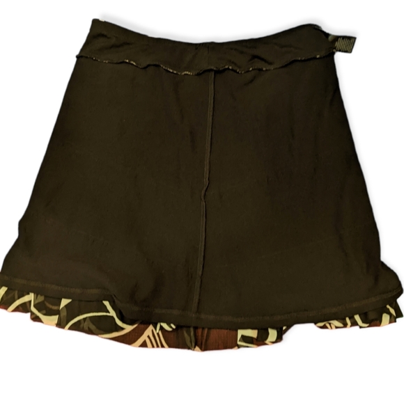 3/$25 BNWT Vintage Y2K Marbled Flirty Tiered Mini Skirt Size M - Picture 5 of 7